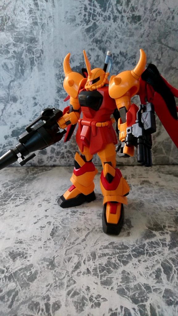 ハイネグフに
ディスティニーガンダム
旧グフカスタム
鉄血オプションセットを使用
ハイネディスティニーガンダムのプロトタイプ的なガンプラです