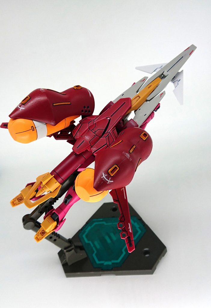 【アクション５変形(飛行形態)】
 アルクLの飛行形態と同様に変形。