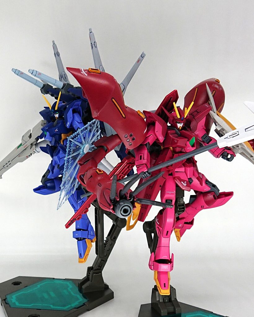 【アクション７ アヴァロン副長コンビ】
カルナ「エミリアさん、これで最強コンビ復活ですね♪」
エミリア「こらカルナ、調子に乗らないように！」
 
我が子に作って教えるシリーズと勝手に名付けましたが、少しステップアップすれば改造の幅も広がることを感じてもらえればいいなって思ってます(^_^;)

今回も最後までご覧頂き、ありがとうございました。

次回を待て！٩( ᐛ )وｵｰ！