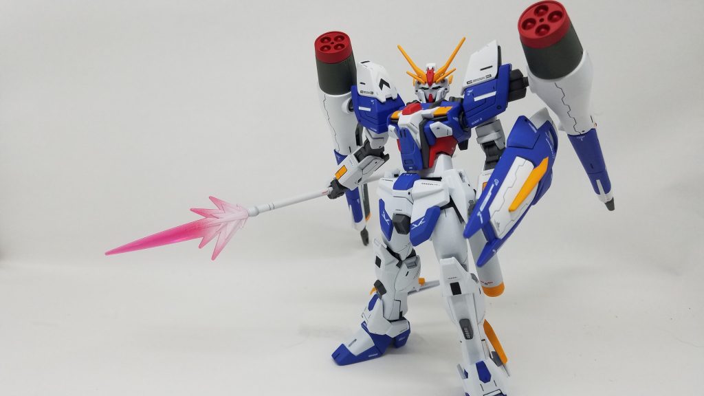 ビームジャベリン
根元を白で塗ってます。塗りすぎました。