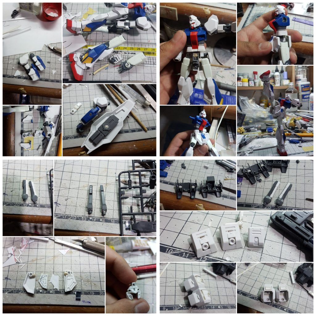 とにかく頑張った(w)アレックスがベースのキットは正直2度目なのでやることある程度決まってますが、思ってたのと違うのもあって楽しかったですまぁ自分なりのアレンジも入れてるので名前に 「+改」付けました w実はこの文書書き込んでる今も3代目のhgucアレックスを製作してるので(今度こそちゃんと作ります)(環境があれの為塗装出来るかは未定)