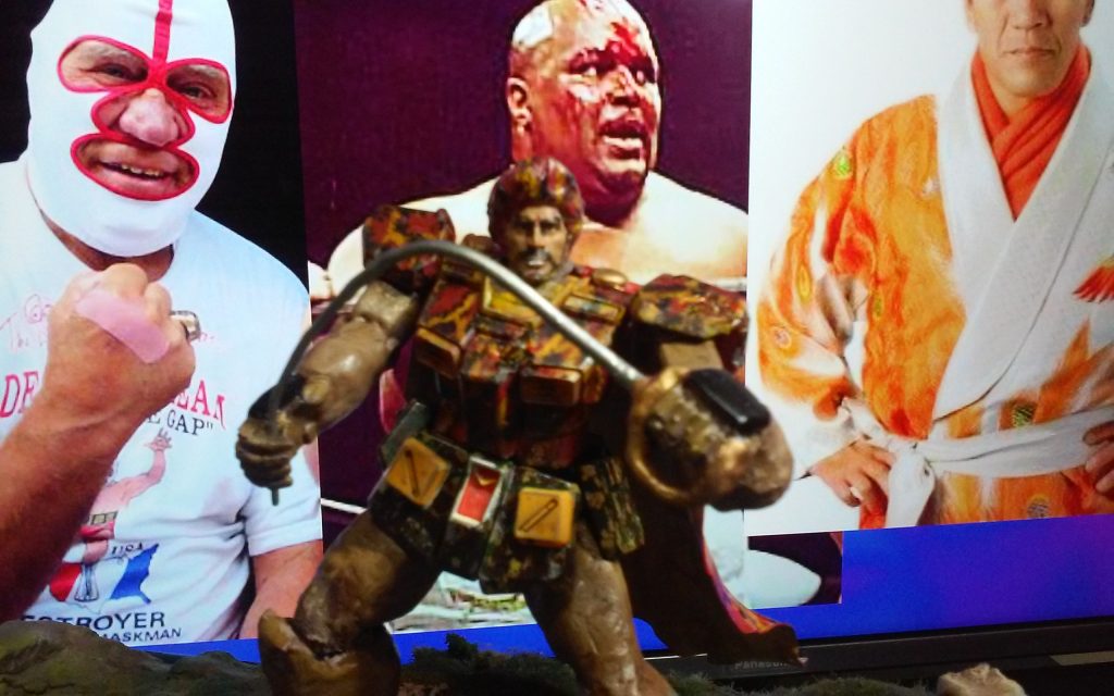 ロボ　タイガー・ジェット・シン　RX78 改　サーベルタイガー–2枚目/制作者：sora