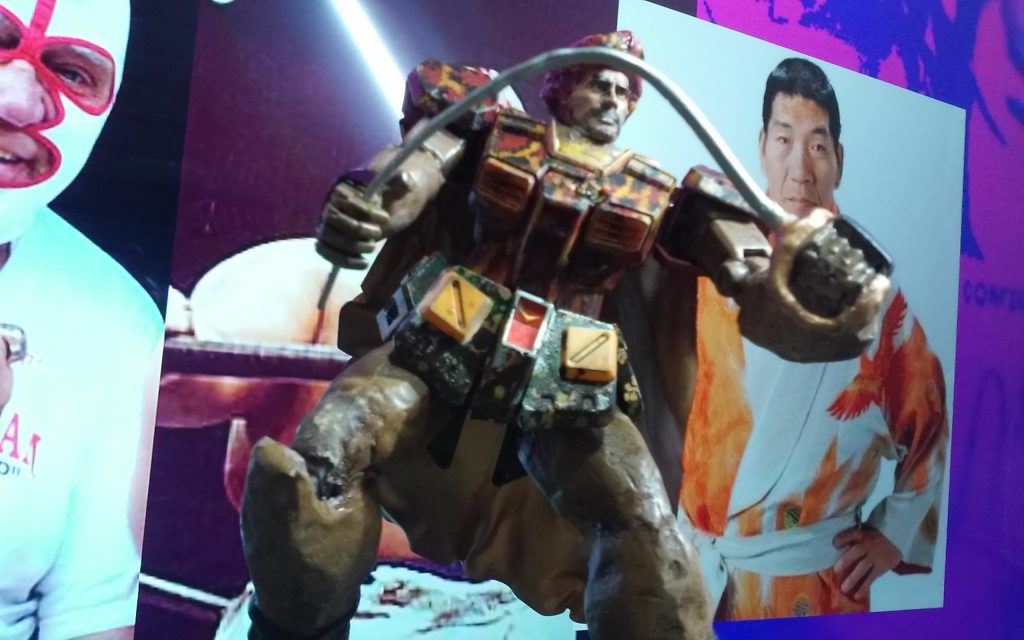 ロボ　タイガー・ジェット・シン　RX78 改　サーベルタイガー–3枚目/制作者：sora