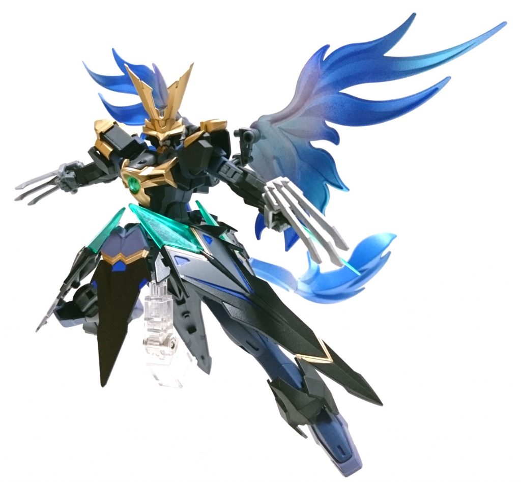 【mode:青龍】
炎エフェクトで翼と尻尾をイメージ。