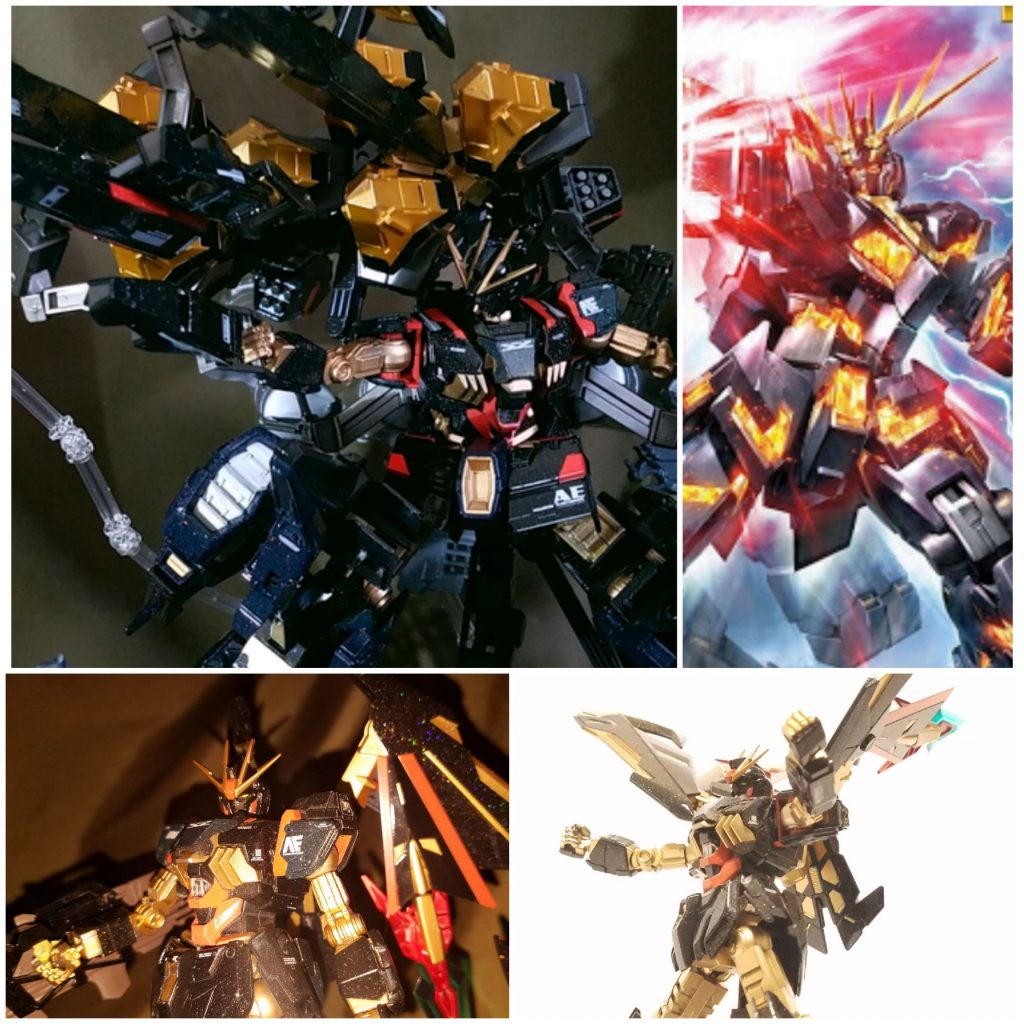 カラーリングは
バンシィーをイメージした黒
デカールは天の字のみ自作
あとは市販品から流用してます