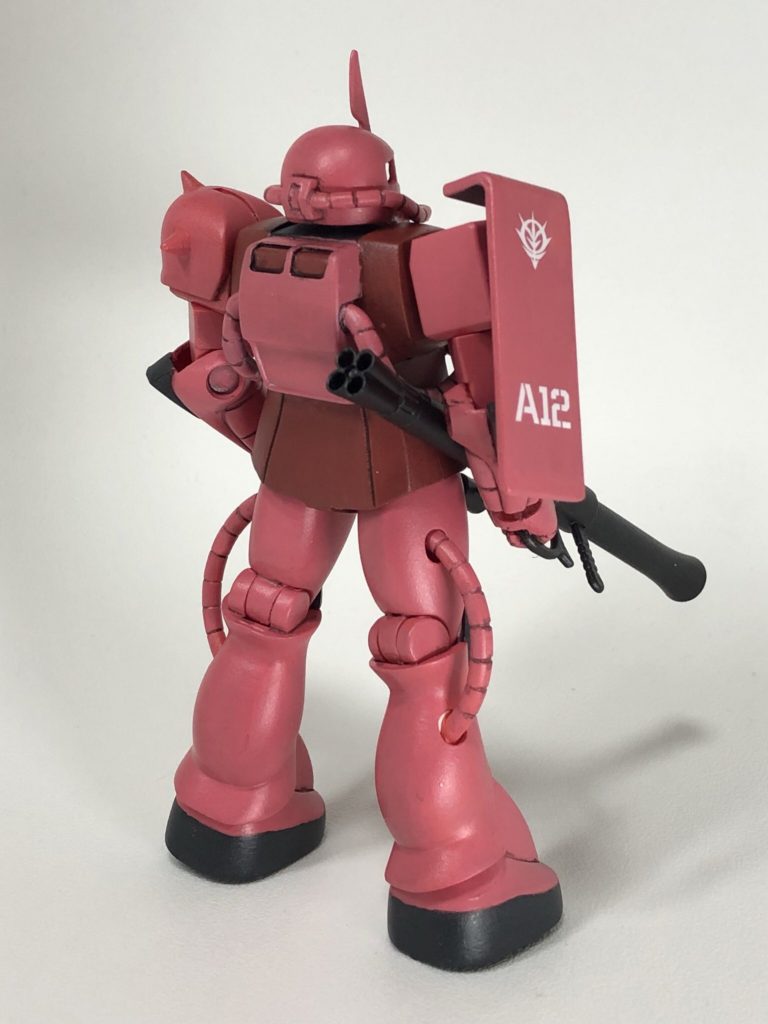 ベストメカコレクション『シャア専用ザク』–5枚目/制作者：@tamoz_2017