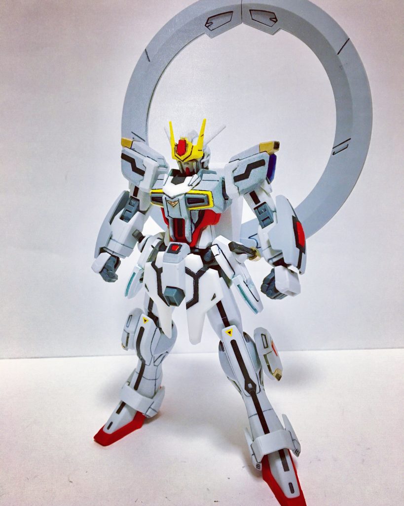 フロント。CEインパルスをベースにスターゲイザー、ルナゲイザー、リナーシタ、アカツキを組み込んでいます。