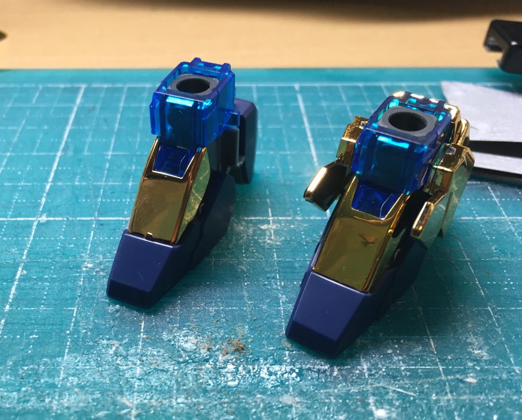 びほーあふたーです。あら綺麗。
作業時間は左右で30分くらいかな。