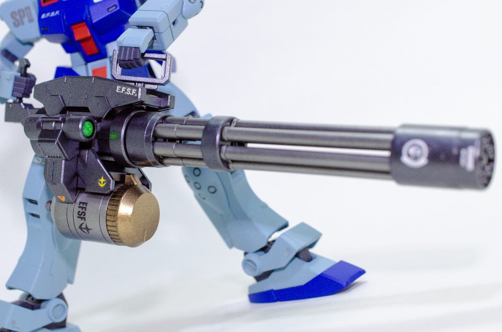 エネルギーパック部分のE.F.S.Fのマーキングがお気に入りです。