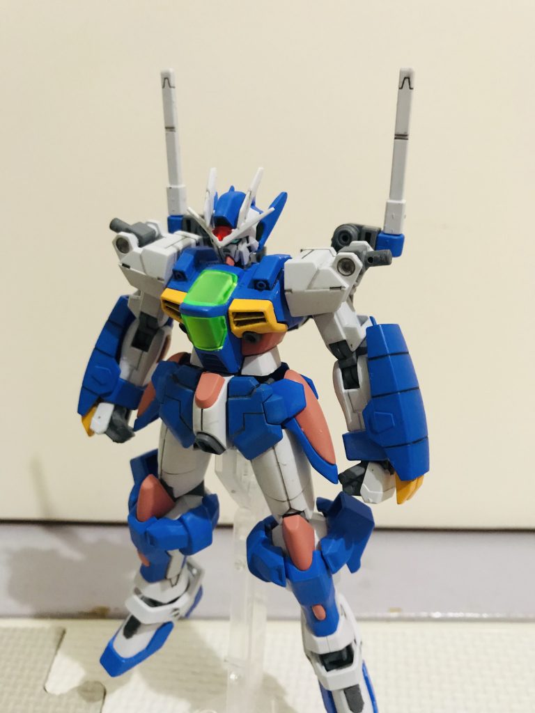 ドライブを外した状態です。
今回、ドライブはダブルオーダイバーの両肩に付けてみたかったのでいろいろ試してみて偶然接続するパーツを見つけられたので良かったです。