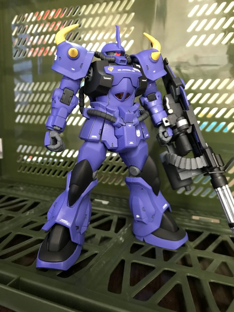 カラーはブルーバイオレットで塗装👍