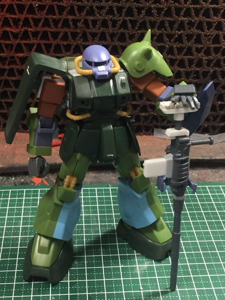 そしてライフルを作成．可動範囲を活かしたグッドな物ができたと思っていました．いましたの…( ˙꒳​˙  )