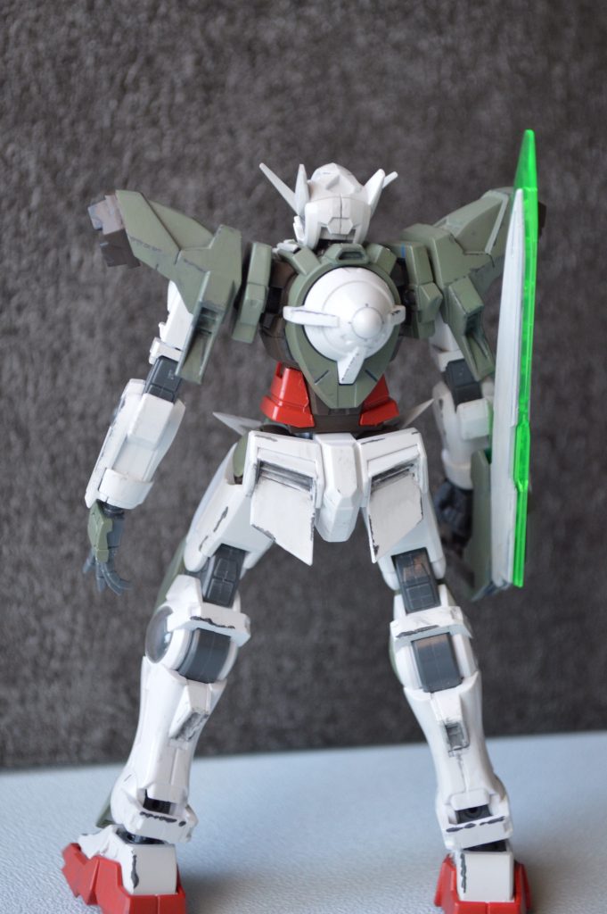 背部。腰あたりに多少ウェザリングいれてます。