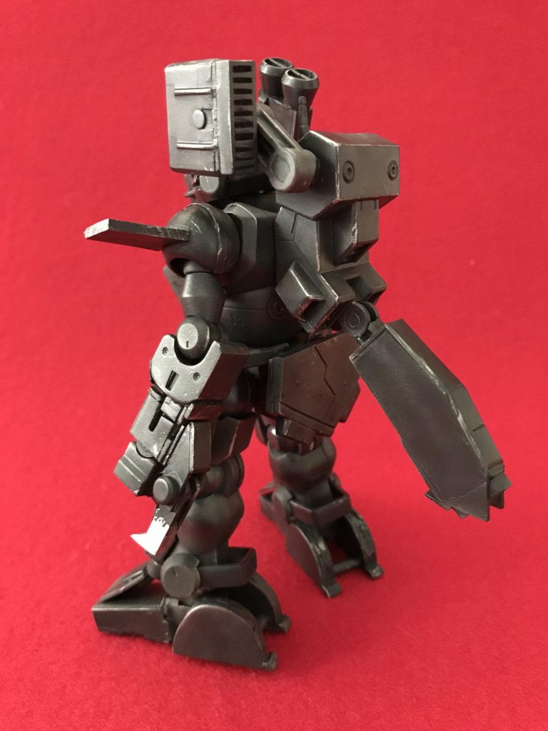 後ろ 完全にケツのアーマー失敗しました。パンツにしか見えねぇ...