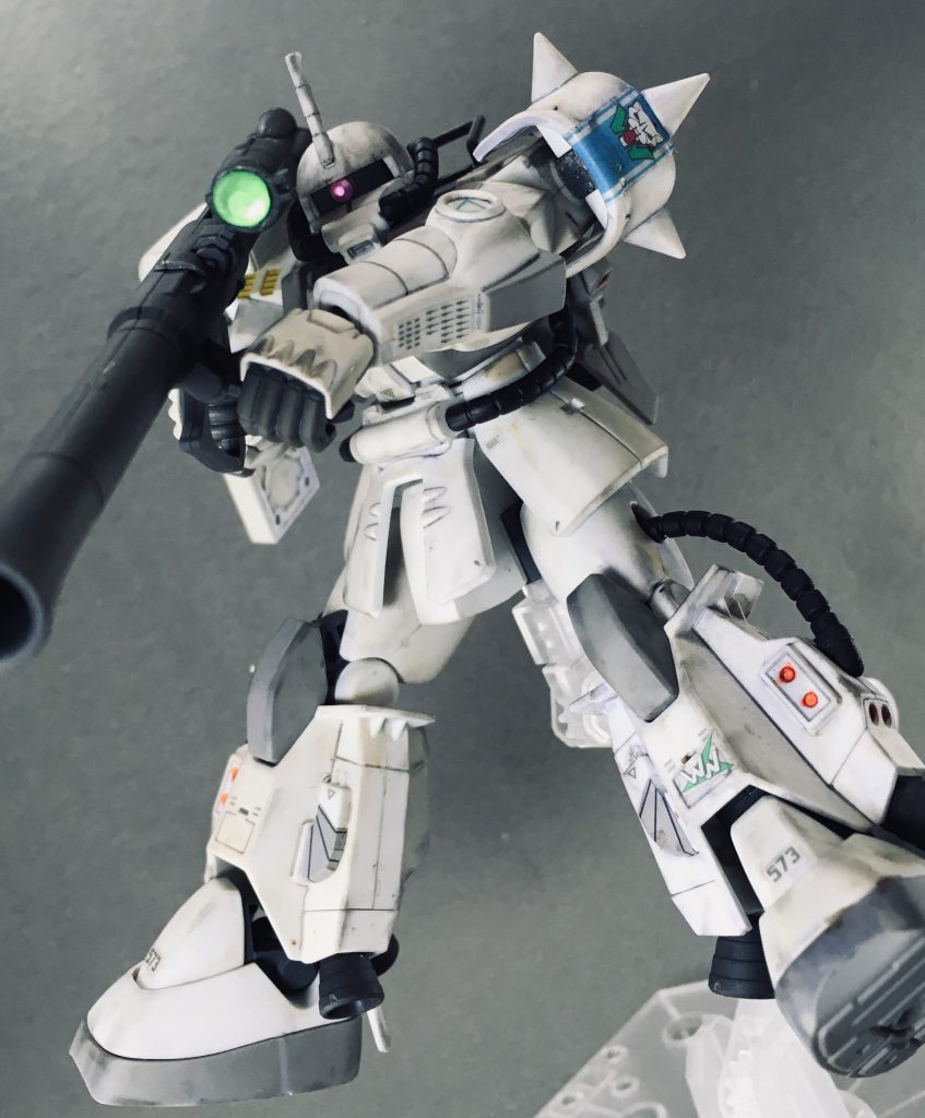 HGUCシン・マツナガ専用ザク–4枚目/制作者:SHiNji