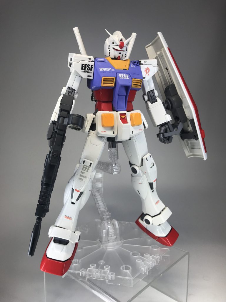 MG RX-78-02 ガンダム (ORIGIN版)マット&グロス仕様–2枚目/制作者:モルガナ