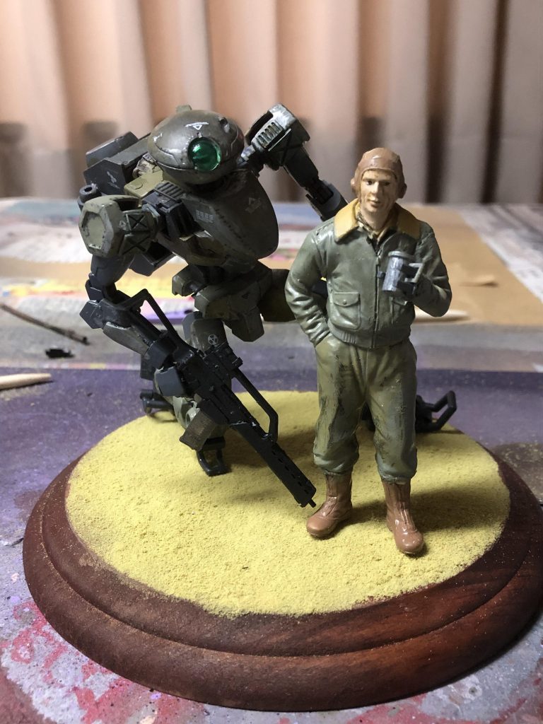 ベースはグリモアレッドベレー 百里 GBN
ガードフレーム モビルワーカーを使用してます