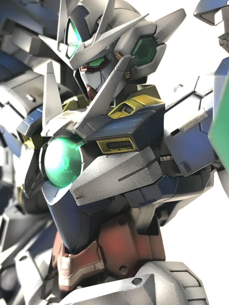 顔付近のアップ