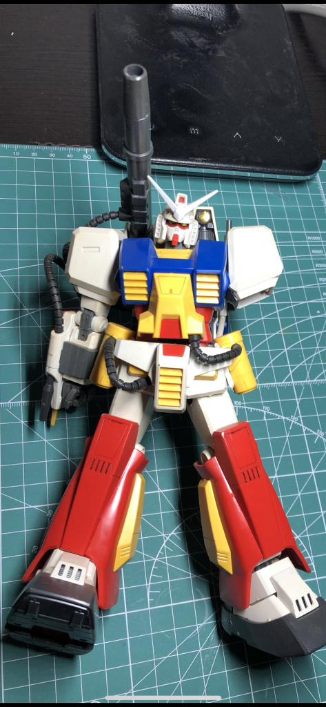 最初はこんな感じです笑 
左腕が無かったのでver3.0で新たに組み直しました。