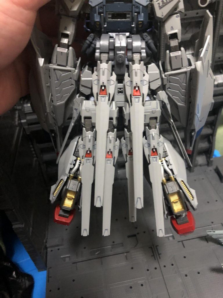 腰後部のドラグーン取り付け変更後