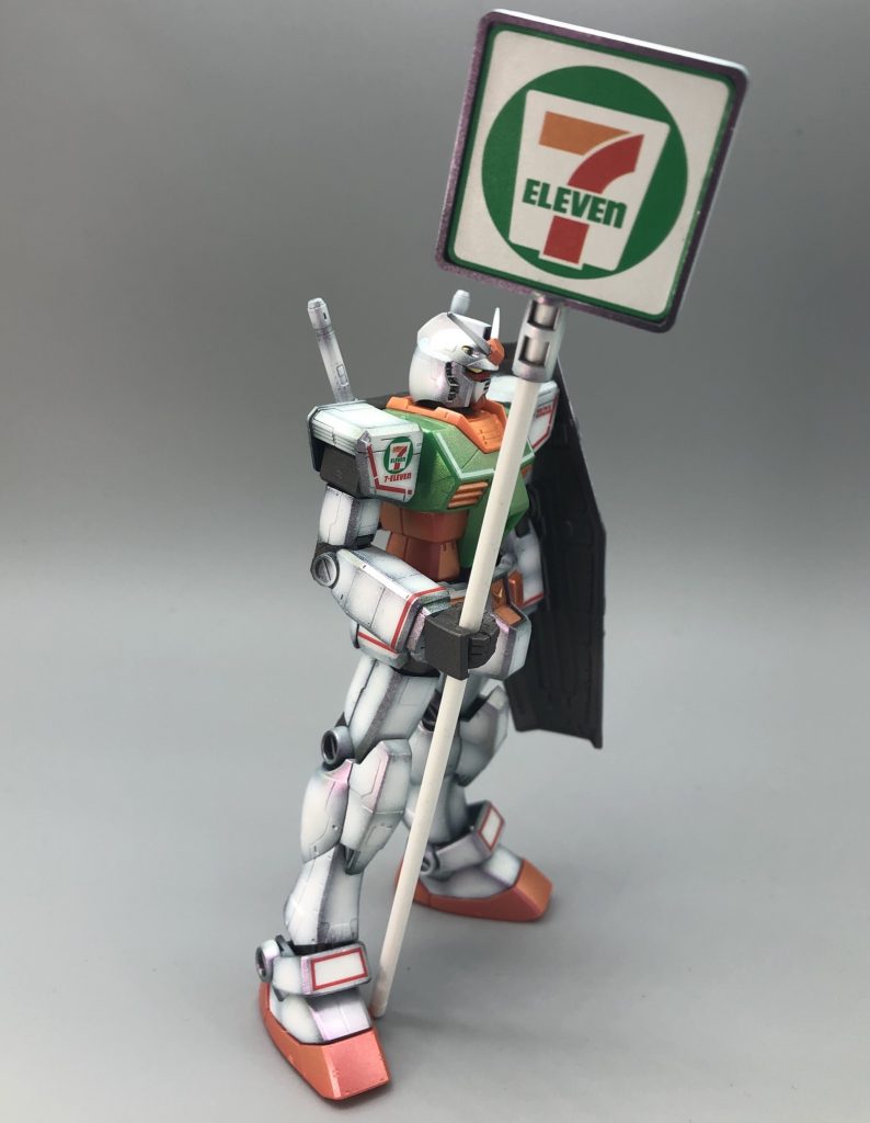 たての部分のシールは、シールの上からパールを吹いています♪