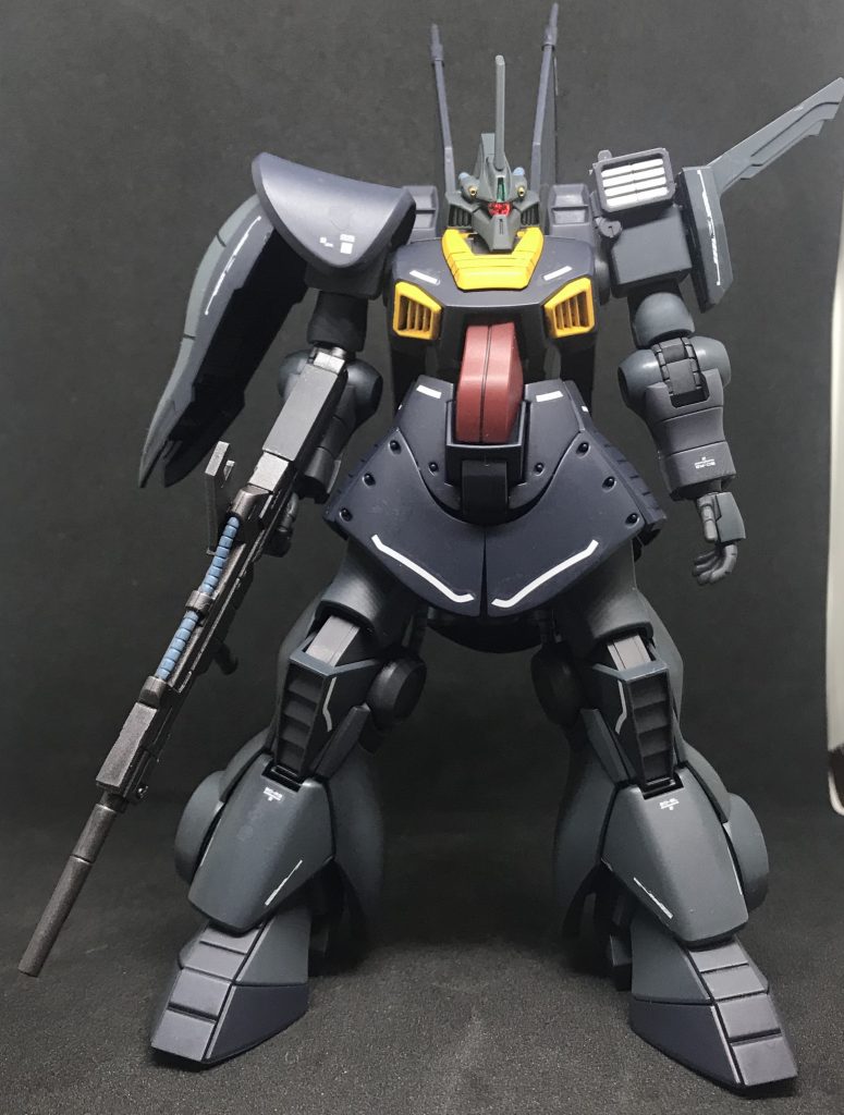 HGUCのディジェにサーチライト追加、ビームライフルを変更し、NT版のディジェを作成しました。