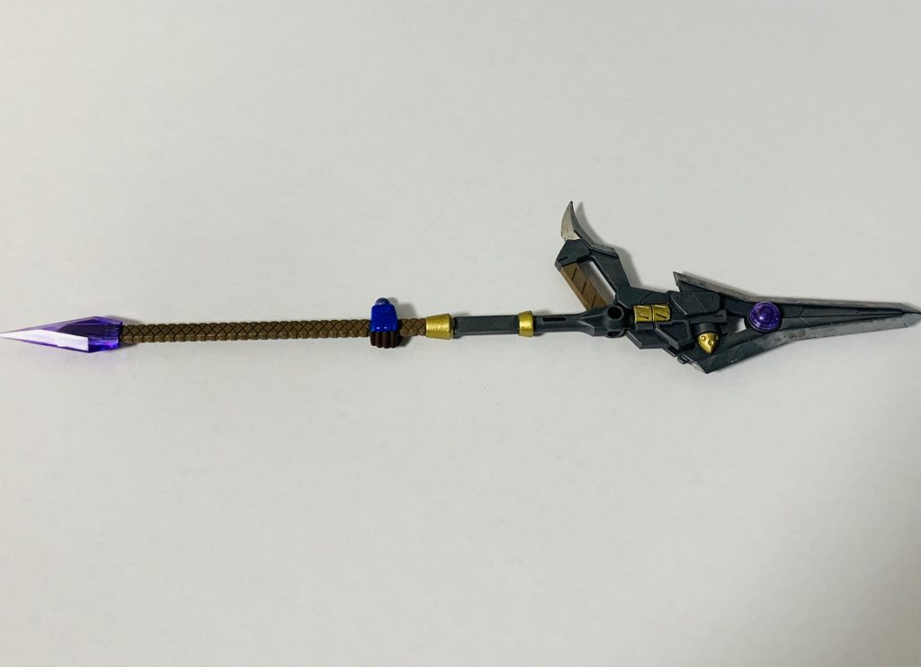 槍は部分塗装にて作成。元はコトブキヤのウェポンシステム。
