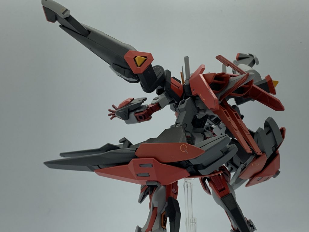 オーライザーを使用して作った可変式ライザーパックはいろんなポジションに稼働する方ができる。