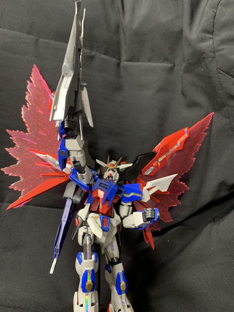 当初はガンブレ3の愛機を作ろうとしていたらとんでもない方向へ脱線してしまった機体ですが納得のいく形にできたかと思います!
何卒よろしくお願いします、ここまで見てくださりありがとうございました!