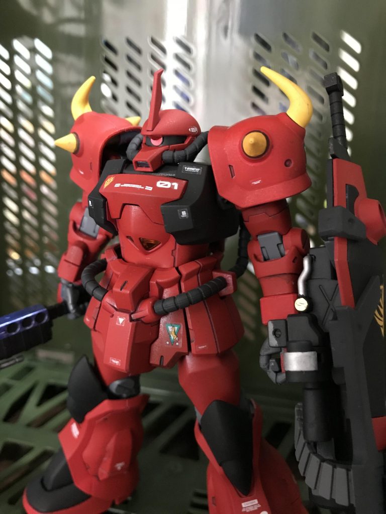 グフカスタム ジョニーライデン機–6枚目/制作者：真樹京介