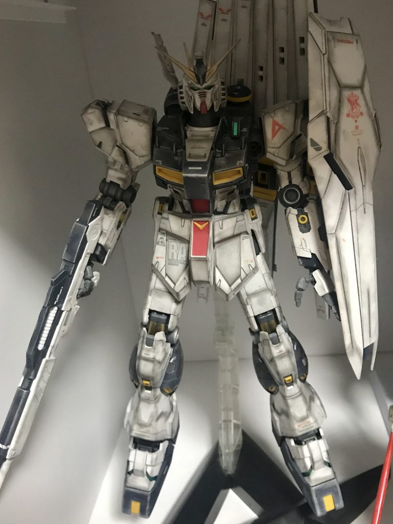 部分塗装、スミ入れ、ウェザリング、つや消しです
つや消しは多く吹いてあえて白化させております