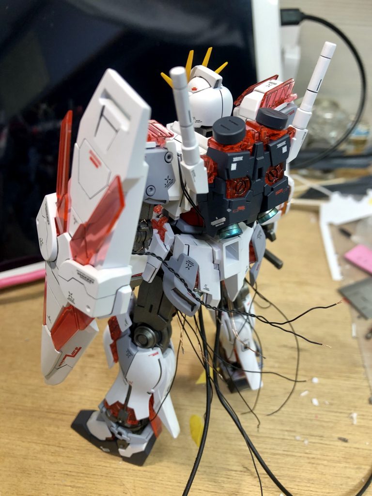 配線が多く、接続が大変でした(^_^;)