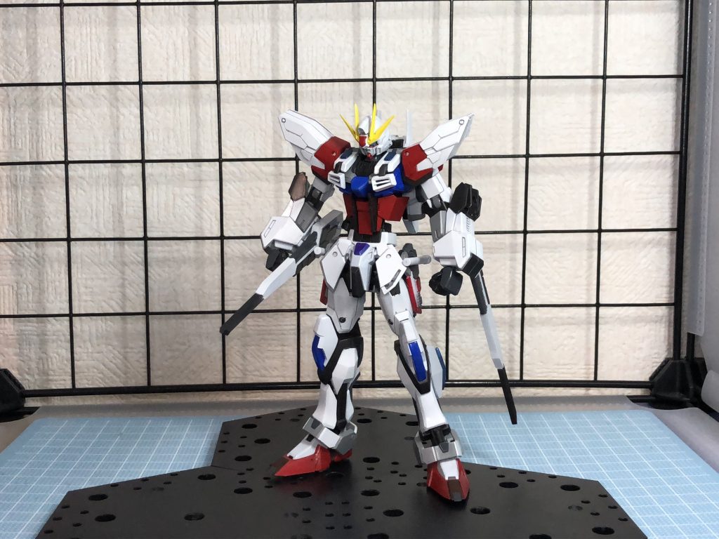 HGスタービルドストライクガンダムVer.R–2枚目/制作者：RIKUTO