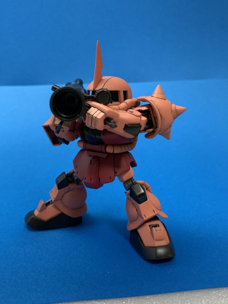 バズーカ構えているところ。