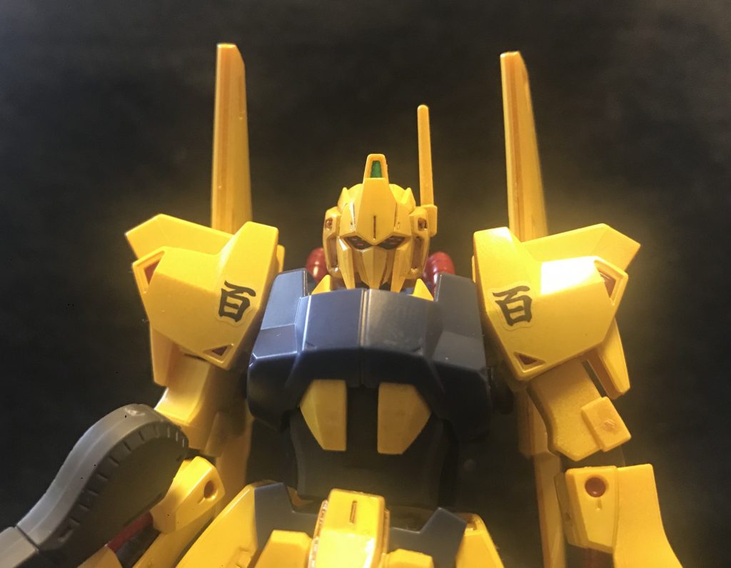 百式 イエロー  HGリバイブ–4枚目/制作者：じゅーきち
