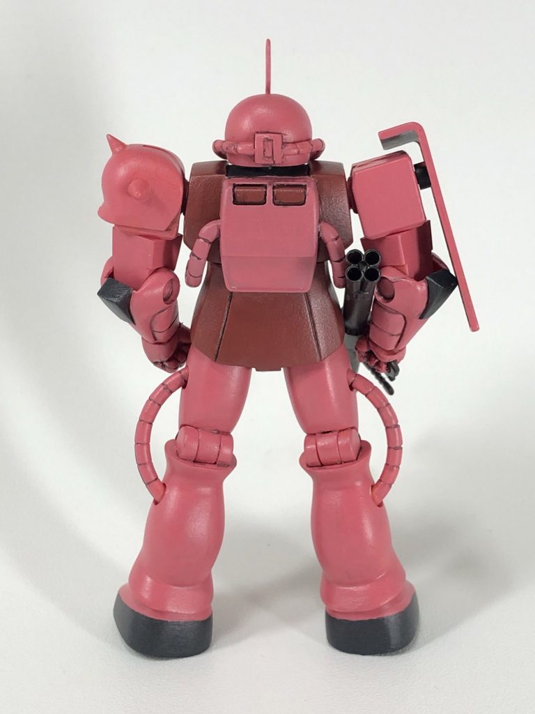 ベストメカコレクション『シャア専用ザク』–3枚目/制作者：@tamoz_2017