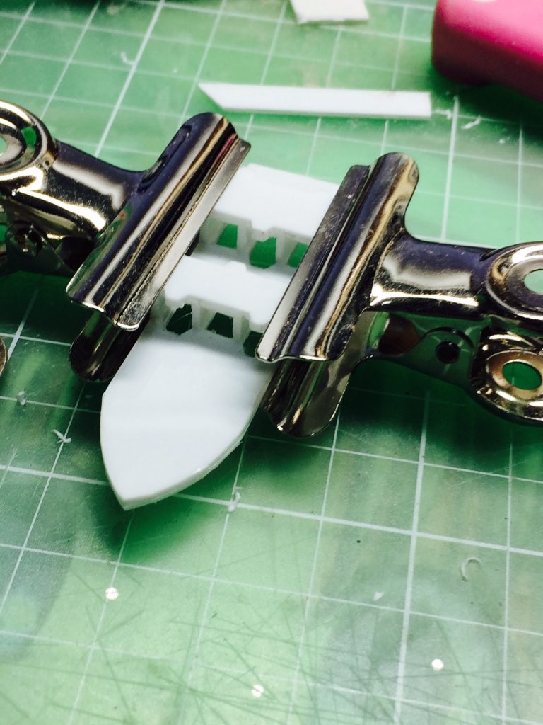 MGのランサーダート用に予備の固定機を作り直し