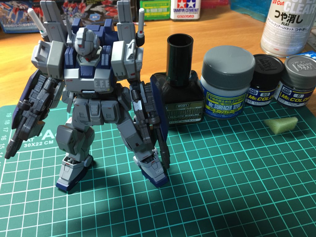 塗料見たらカラーのバリエーションが豊富で悩みました。一先ず必要な物だけ購入。
塗装剥げ表現でスポンジがいい仕事をしました。