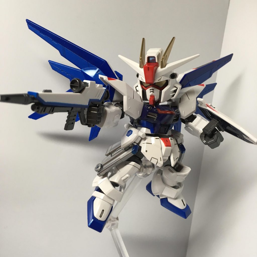 おなじみのSEEDポーズ風!