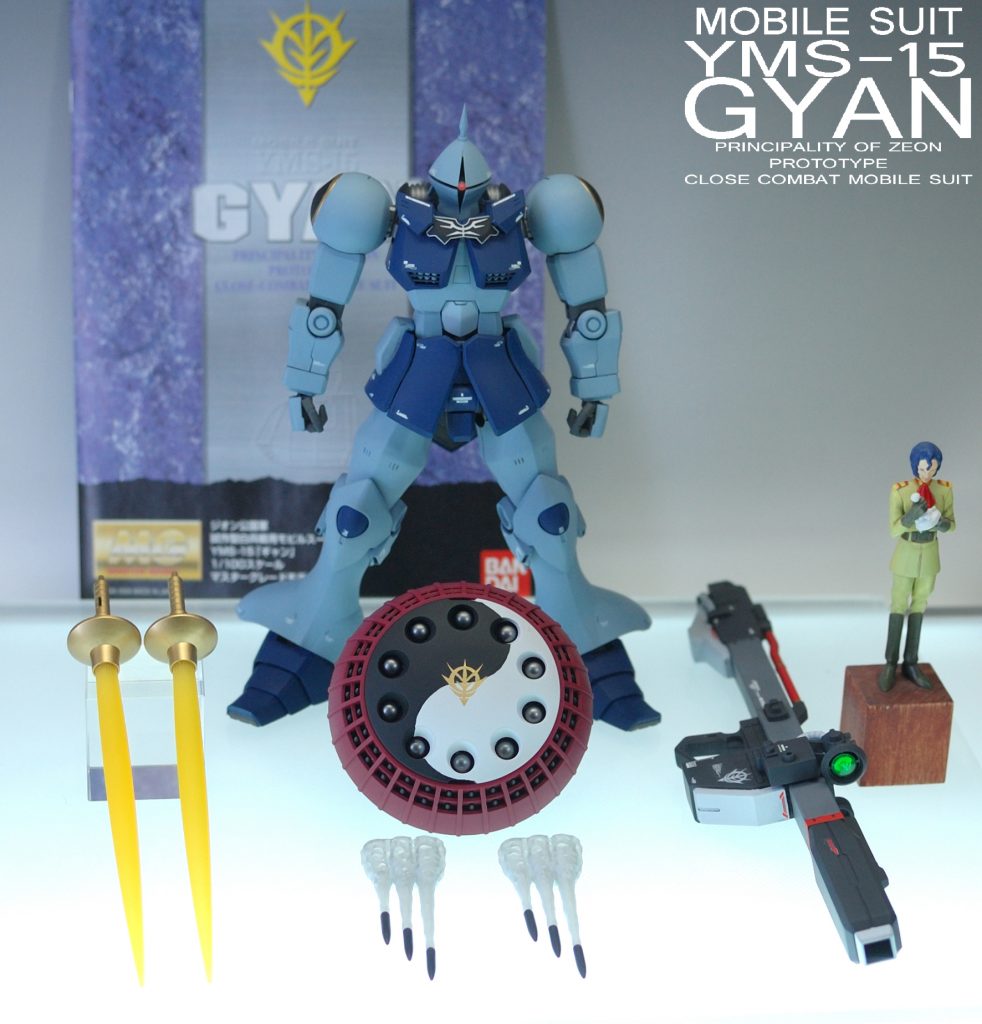 MGギャン改造塗装済み完成品–5枚目/制作者：@sary19720910