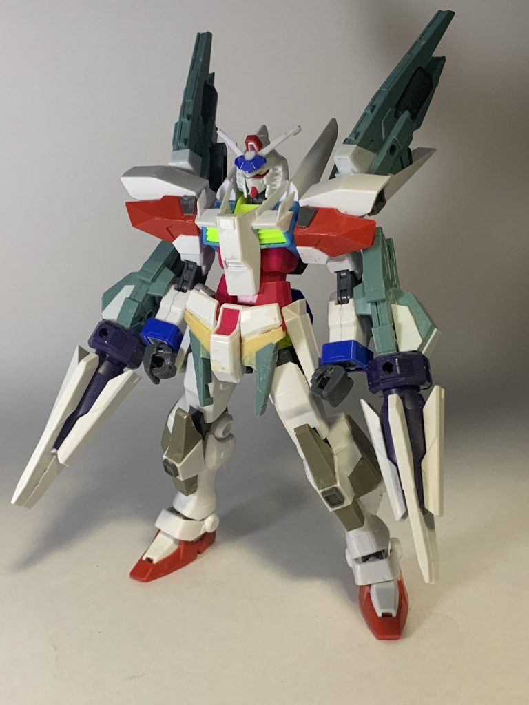 ほぼ現在の形に決定した状態。改造箇所等が分かりやすいと思います。