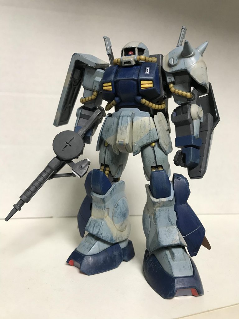 ドライブラシ、雨だれ風のウェザリング