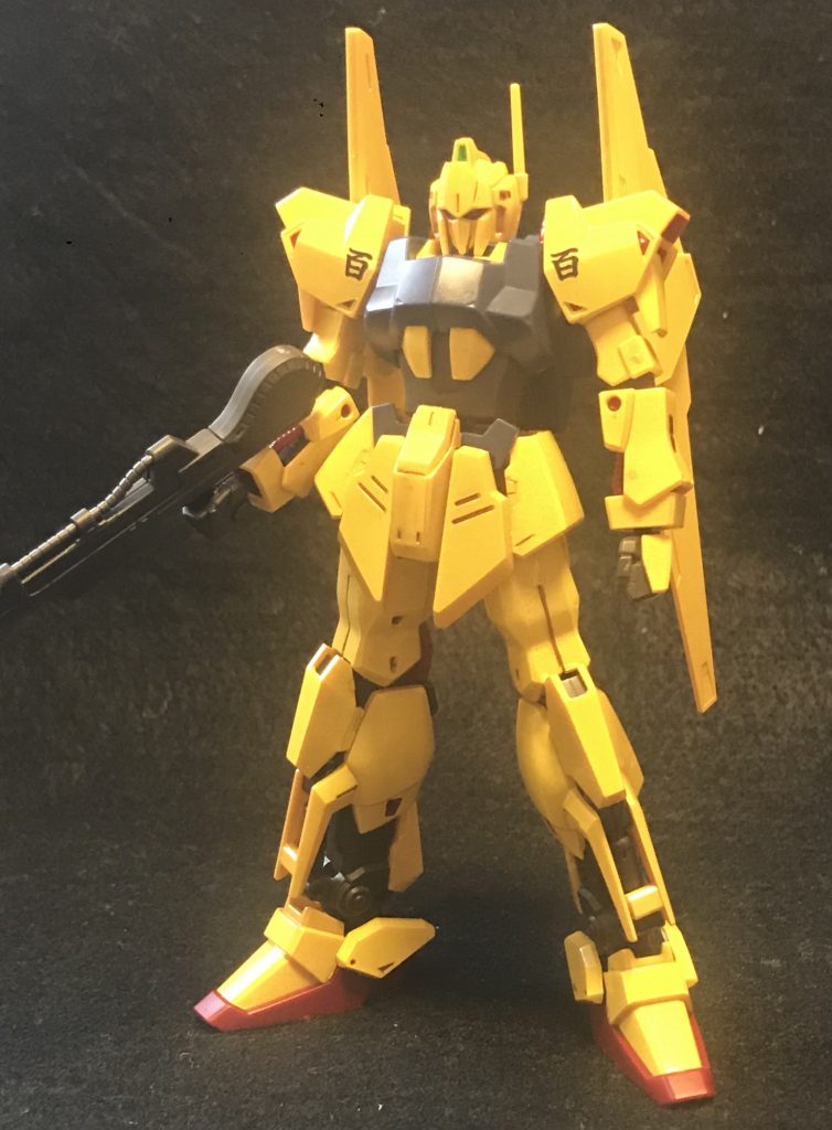 百式 イエロー  HGリバイブ–2枚目/制作者：じゅーきち