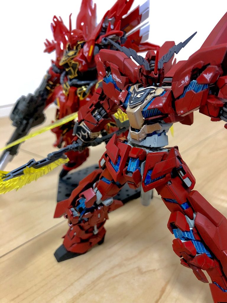 シナンジュとの共闘シーン
シナンジュはしっかりと残っている設定です。