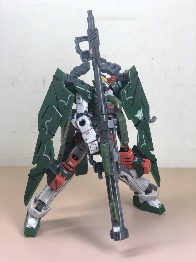 ガンダムデュナメスのヴェルデバスター、及びに様々な射撃をメインにする機体とのミキシングの親和性の可能性を感じれた機体で機会があればそのままのバスターガンダムとの組み合わせも試してみたいと思いました。以上です