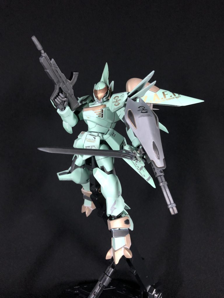 モビルシグーの箱絵のポーズ