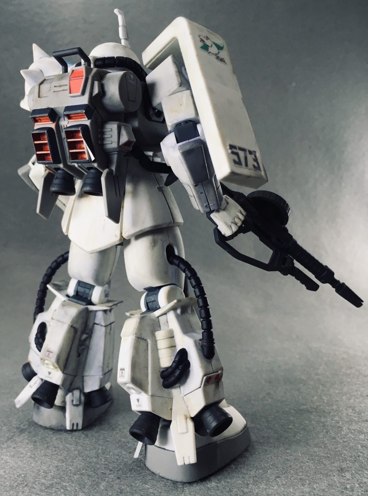 HGUCシン・マツナガ専用ザク–3枚目/制作者:SHiNji