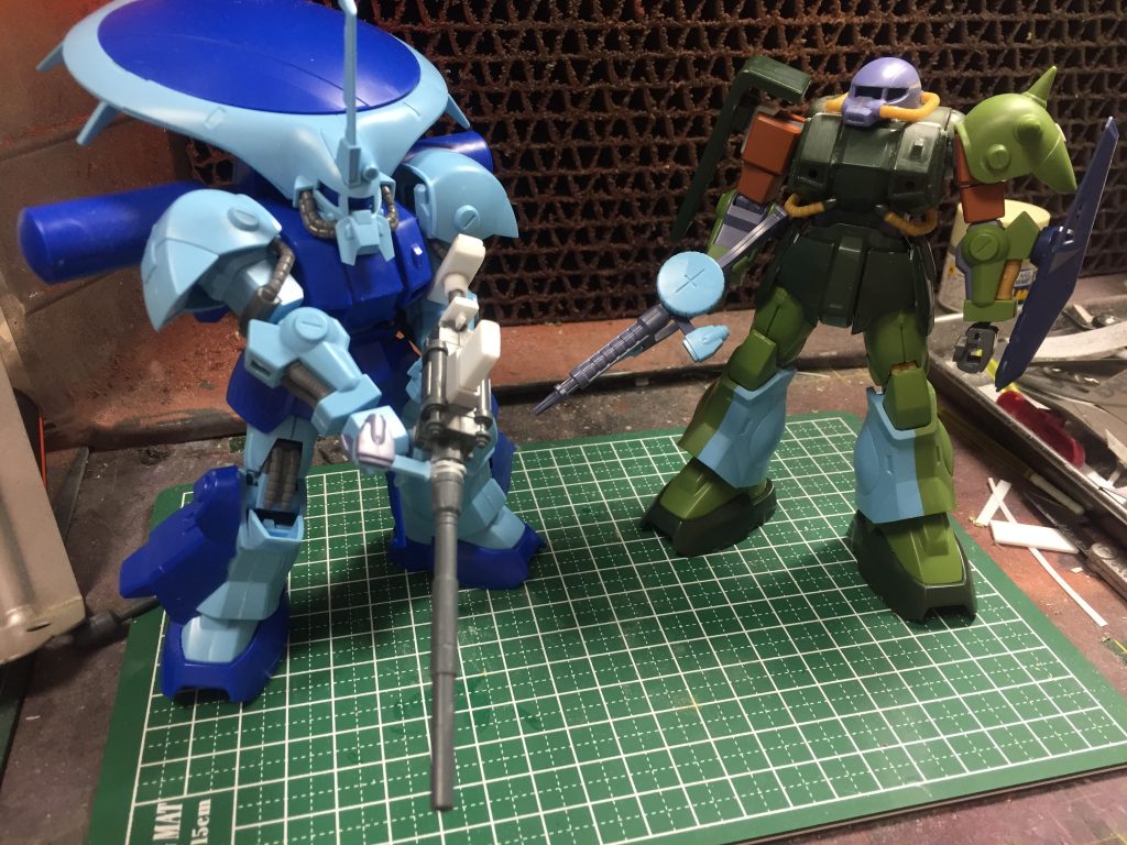 ( ˙꒳​˙  )普通にハイザック系のMSが持てたって言う………………