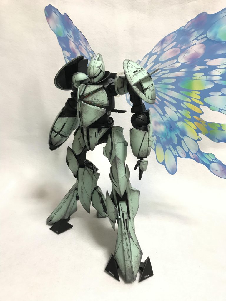 MG 1/100 CONCEPT-X6-1-2 ターンX ウェザリング–2枚目/制作者：@gyuuuutora