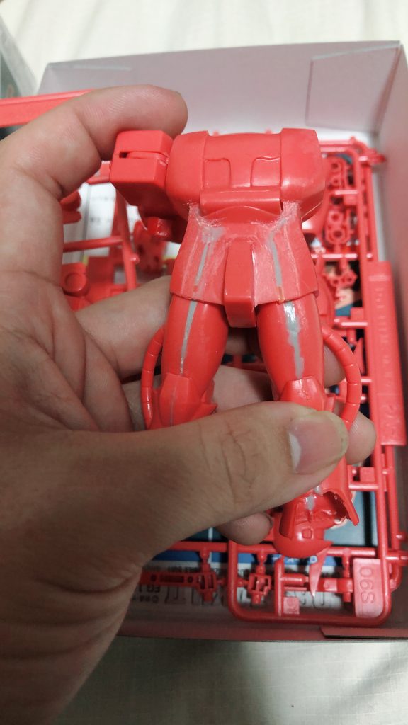 ベストメカコレクション『シャア専用ザク』–2枚目/制作者：@tamoz_2017